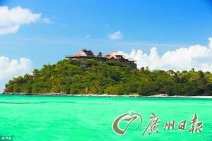 布兰森定居的私人小岛内克岛。