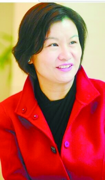 蓝思科技股份有限公司董事长周群飞。记者 郭立亮 摄