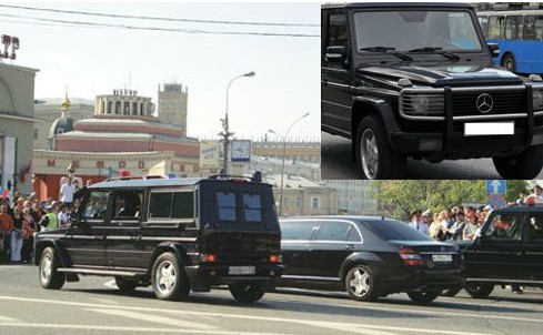 奔驰Pullman G-Guard G500系防弹车
