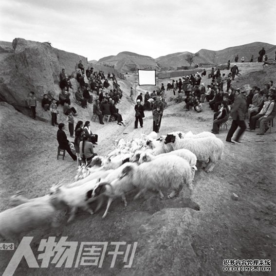 西海固，看露天电影的回民