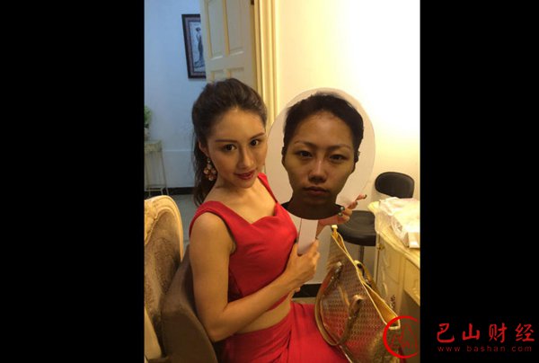 女子,整容,对比照